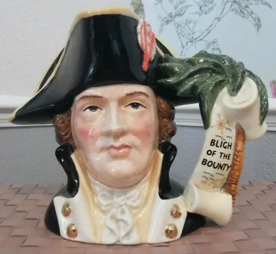 Royal Doulton(item374)  CAPTAIN BLIGH D6967 LARGE CHARACTER JUG LIMITED EDITION  • £71.50