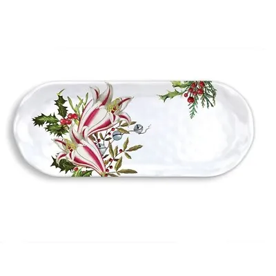 Michel Design Works Christmas Bouquet Melamine Tray • $23.95