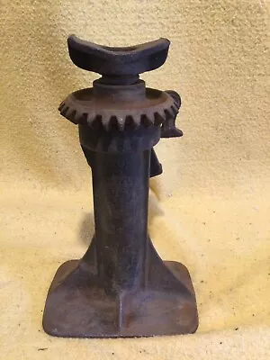 Vintage Antique Automobile Car Screw Jack  Cast Iron #18  Universal Uses • $49.90