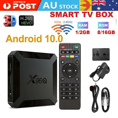 2023 4K Smart Android 10.0 TV Box WIFI HD Media Stream Player Streaming Devices • $11.99