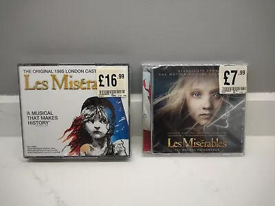 £2 • Buy Les Miserables CDs - Film And Theatre Musical Versions - BNIB Brand New Sealed 