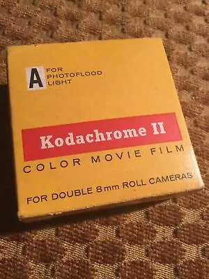 Vintage 1967 Kodak Kodachrome II 8 Mm Cartridge Color Movie Film Sealed Expired • £24.09