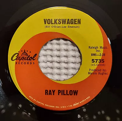 RAY PILLOW Volkswagen That Sortta Thing Orig '66 CAPITOL Country Vinyl 45 NM • $11.99