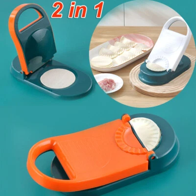 $12.99 • Buy Dumpling Skin Chapati Maker Press Mold Handle Dough Presser Wrapper Mould Pastry