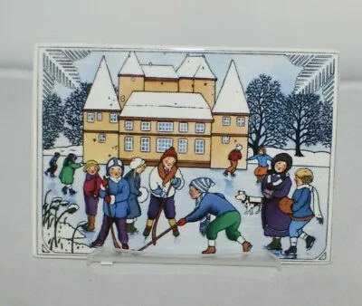 Villeroy & Boch Vilbo Card Winter Scene A 6/1 - 82 Design: Karin Blume  • $29.77