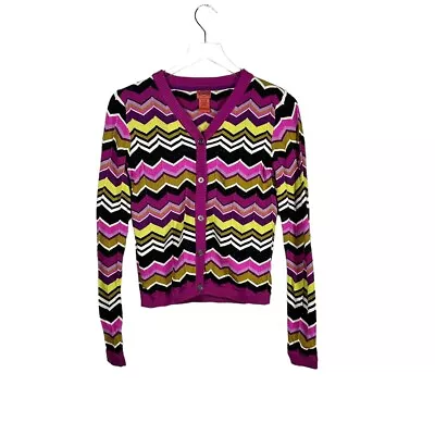 Missoni For Target | Multicolored Chevron Button Front Cardigan Size XL (Girls) • $25