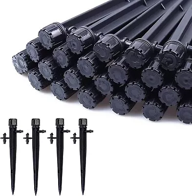 50 Pc Irrigation DrippersAdjustable 360 Degree Water Flow Drip Irrigation Drip • $13.67