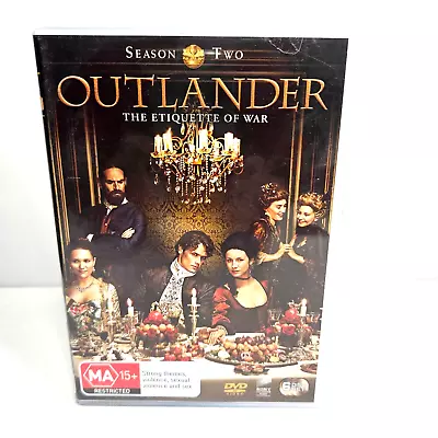 Outlander: Season 2: Etiquette Of War (DVD 6 Discs) Region 4 FREE POST • $10.90