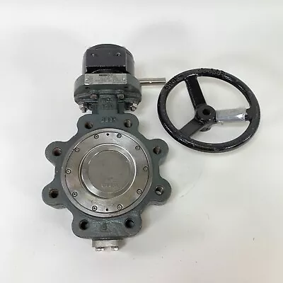 Nibco LCS 6822 4 Butterfly Valve Carbon Steel 285 PSI CF8M • $195.97