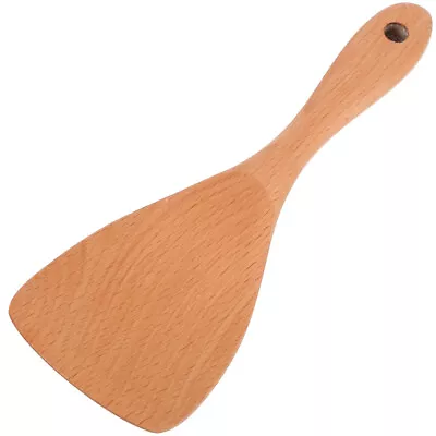  Bamboo Rice Paddle Scoop Spoon Serving Comfortable Handle Household • $8.58