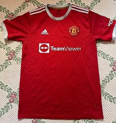 Manchester United 2021/22 Home Soccer Jersey - L • $16