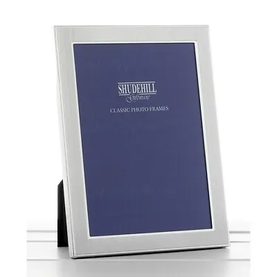 £5.59 • Buy 4  X 6   Plain Satin Silver Classic Photo Picture Frame Portrait Landscape 