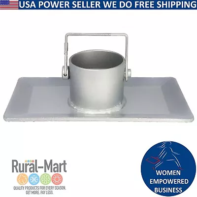 Trailer Jack Foot Plate 5000 Lbs Capacity  For A-Frame Boat RV Camper • $15.98