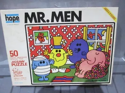 Great Condition Vintage Hope Mr Men Jigsaw 50 Pieces Fully Complete And Checked • £1