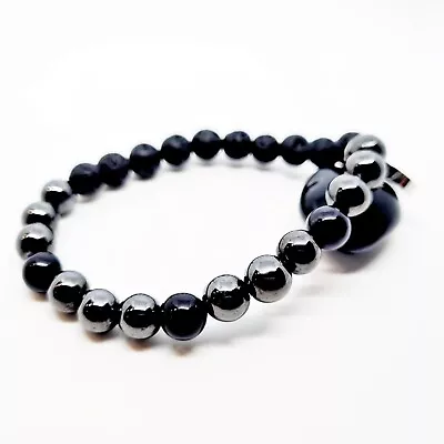 Hematite Arthritis Bracelet Aries & Aquarius Zodiac Aromatherapy • $45