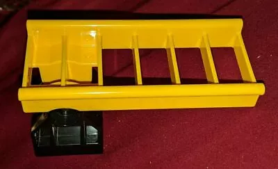 $6.50 • Buy Lego Duplo Ladder YELLOW Fire Brigade Steps Car Crane Black Base Rotation Piece 