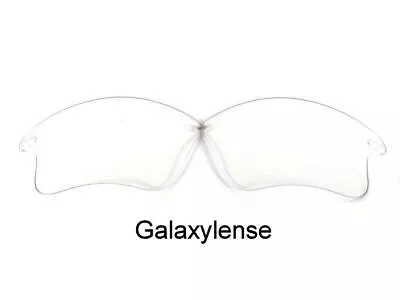 Galaxy Replacement Lenses For Oakley Fast Jacket XL Sunglasses Crystal Clear • $5
