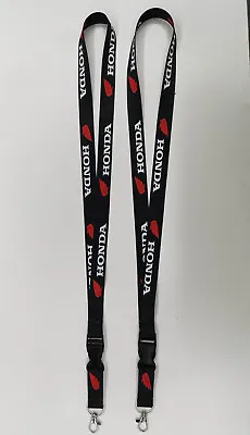 Lanyard BLACK For Honda Atv Rancher Foreman Rubicon Key Chain Strap Dirt Bike • $14.99