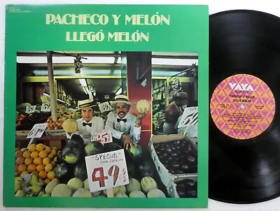 PACHECO Y MELON Llego Melon LP Vaya Latin  STERLING  salsa VG++ Vinyl  #9690 • $46