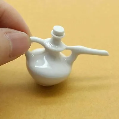 Miniature Plain White Porcelain Ceramic Teapot - TP024 • $3.45