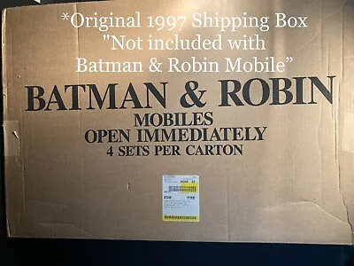 1997 Batman & Robin Movie Batgirl Poison Ivy Mr. Freeze Theatre Promo BNiBag New • $99.90