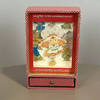 Strawberry Shortcake Music Box With Dancing Marionette American Greetings Vtg • $39.99