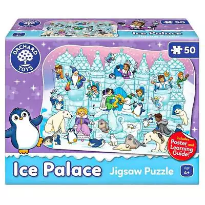 £12.99 • Buy Orchard Toys | Ice Palace | 50 Pieces | Jigsaw Puzzles  With Poster & Guide | 4+