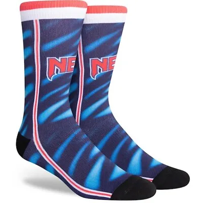 Brooklyn Nets NBA PKWY Crew Socks Large Fits 6-12 HWC City Edition Retro Jersey • $0.99