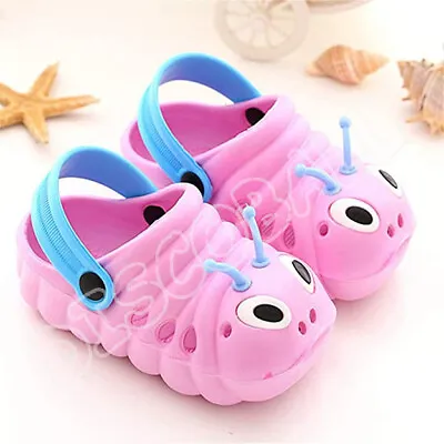 Girls Boys Kids Toddlers Beach Clogs Garden Mules Slippers Pool Shoes Sandals UK • £5.99