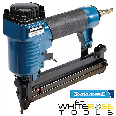 £39.05 • Buy Silverline Air Nailer Stapler 10-32mm Staples Brad Nail Gun Power Tool 18 Gauge