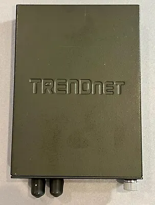 TRENDnet Transceiver Fiber Media Converter TFC-110MST H/W:D3.1R  10/100 Base TX • $10