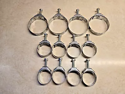 Vintage Wittek Mfg. Co. Chicago IL - Tower Hose Clamps (Lot Of 12) OEM (RARE) • $62.50