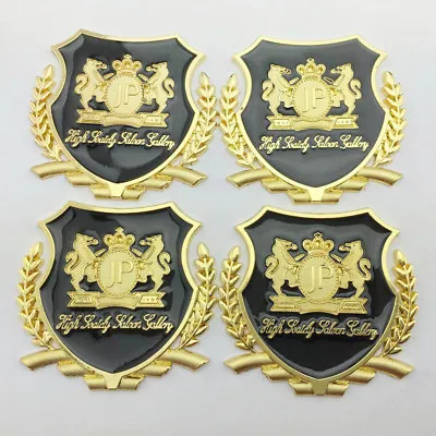4pcs JP Junction Produce Metal VIP Emblems Car Trunk Window Decal Sticker Badge • $15.90