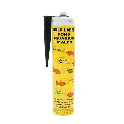 Gold Label Underwater Sealant - 290ml Reliable Pond & Aquarium Underwater Sealer • £22.84