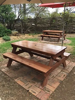 $748 • Buy Timber Outdoor Setting Picnic Table Brand New 1.8 Metres