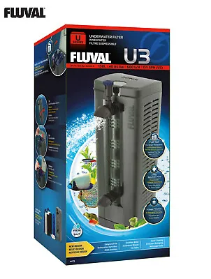 Fluval U3 Internal Submersible Filter Aquarium Fish Tanks Up To 150 Ltrs • £60.49