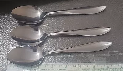 MSE Martha Stewart MFS17 Glossy Stainless Place / Soup / Table Spoons Set Of 3 • $15.75