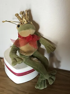Heart Felts Frog Prince Charming Midwest Of Cannon Falls Christmas Ornament HTF • $36