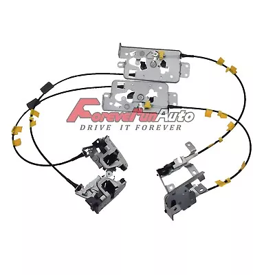 Rear Left&Right Side Door Lock Latch Assembly&Cable 04-08 Ford F150 Extended Cab • $57.95