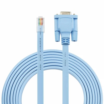 £8.95 • Buy DB9/RJ45 Cable, 9-Pin DB9 Serial RS232 Port To RJ45, Console Cable