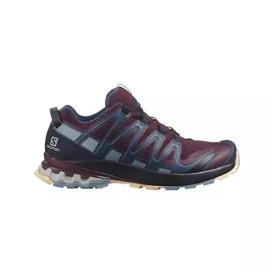 Salomon XA Pro 3D V8 - Womens Trail Hiking Shoes - Wine Tasting/Night Sky/Almond • $159.95