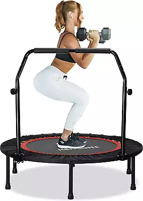 KENSONE 40 /48  Foldable Mini Trampoline Indoor Trampoline For Kids Adults Ind • $142.93