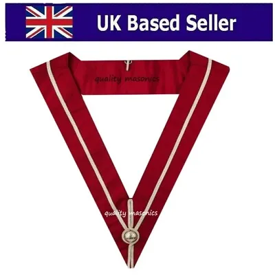 £17.99 • Buy Masonic Regalia-CRAFT PROVINCIAL STEWARDS PAST RANK COLLAR (EXCELLENT QUALITY)