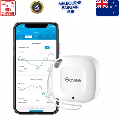 Govee Hygrometer Thermometer Mini Wireless Thermometer Bluetooth Humidity Sensor • $25.55