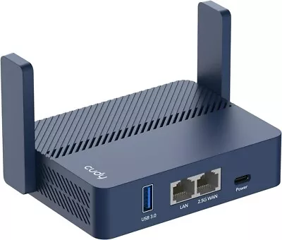 Cudy AX3000 2.5G Pocket-Sized Wi-Fi Travel Router / Extender / Repeater | TR3000 • $89.99