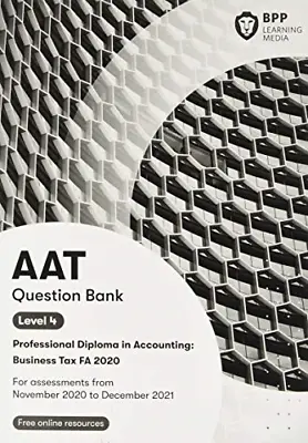 AAT Business Tax FA2020: Question Bank • £5.01