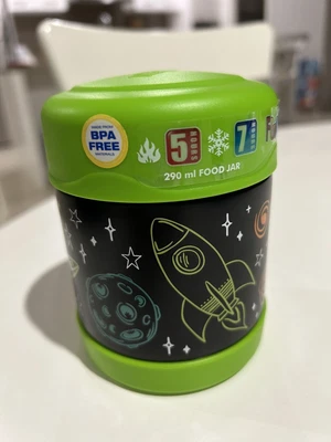$18 • Buy Thermos Funtainer Food Jar Space Rockets