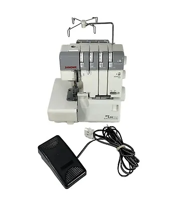 Janome 634D MyLock Serger With 2-Needles ~ Electronic Controlled With Pedal • $219.89