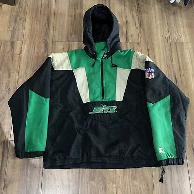 Vintage 90s  Starter New York Jets Puffer Jacket Men’s XL • $150