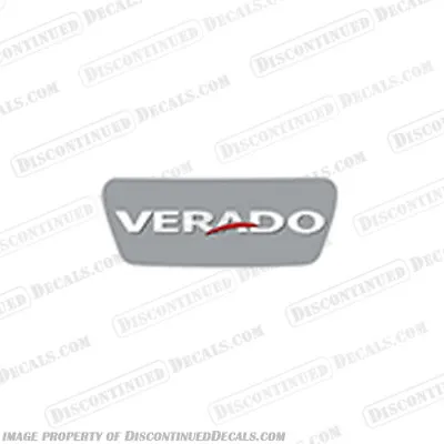 Fits Mercury 2006-2012 200/225/250/275/300hp Verado Rear Decal- Silver • $22.95